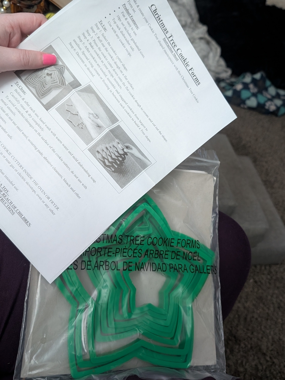 Christmas Tree Cookie Cutter Set